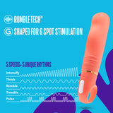 Aria Smokin' AF - Coral 15.2 cm Vibrator - Image 4