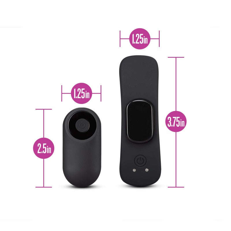 Temptasia Remote Control Panty Vibe - Black Panty Vibe
