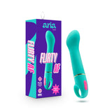 Aria Flirty AF - Teal 16.5 cm Vibrator - Image 1