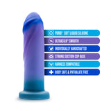 Avant - Midnight Rendezvous - Ocean Blue 19 cm Dildo - Image 6