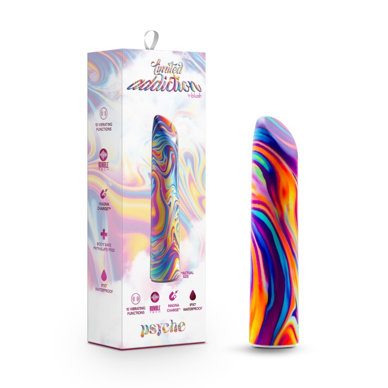 Limited Addiction Psyche - Power Vibe - Rainbow 10.2 cm Bulet