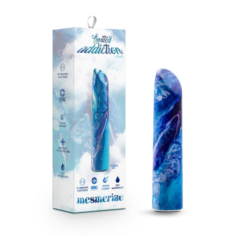 Limited Addiction Mesmerize - Power Vibe - Azure Blue 10.2 cm Bullet
