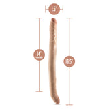 Dr. Skin Plus 16.5'' Posable Double Dong - Flesh 42 cm Double Dong - Image 9