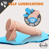 Dr. Skin Glide 7 Inch Self Lubricating Dildo - Flesh 17.8 cm Dong - Image 5