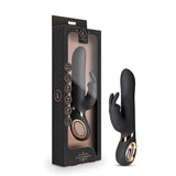 Lush Victoria - Black 22.9 cm (9'') USB Rechargeable Rabbit Vibrator - Image 1