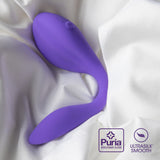 Wellness Duo - Purple - Purple USB Rechargeable Couples Vibrator - Image 4