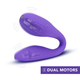 Wellness Duo - Purple - Purple USB Rechargeable Couples Vibrator - Image 5