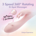 Play With Me - Fairy Flutter - Pink 19.7 cm USB Rechargeable Rabbit Vibrator