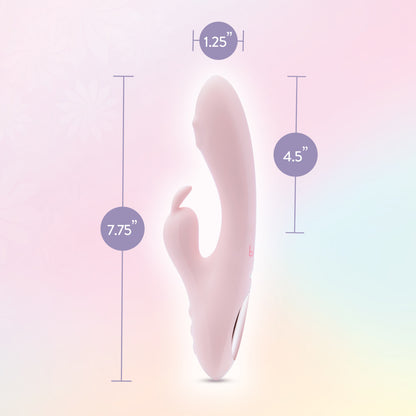 Play With Me - Fairy Flutter - Pink 19.7 cm Rabbit Vibrator