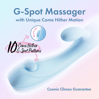 Play With Me - Moondust Magic - Blue 20.3 cm Rabbit Vibrator
