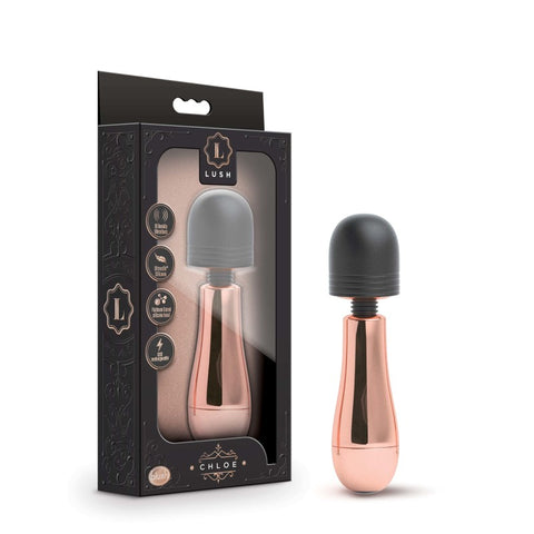 Lush Chloe - Rose Gold USB Rechargeable Mini Massager Wand - Image 1