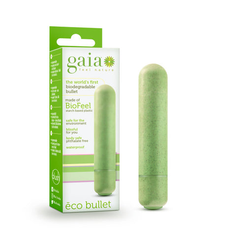 Gaia Eco Bullet - Green 8.9 cm (3.5'') Bullet - Image 1