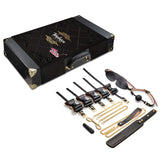 Temptasia Safe Word Bondage Kit with Suitcase - 9 Piece Bondage Set - Image 1
