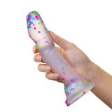 Neo Elite Glow Hanky Panky - Glow In Dark Clear 19 cm Dong - Image 2