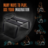 Temptasia Surrender Sex Chair - Black Sex Stool With Vibrating Dildo - Image 3