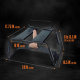 Temptasia Surrender Sex Chair - Black Sex Stool With Vibrating Dildo - Image 9