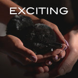 Noir Pom Adjustable Nipple Clamps - Black Furry Nipple Clamps - Image 5