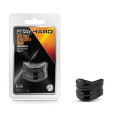 Stay Hard Beef Ball Stretcher Snug - Black 2.5 cm Ball Stretcher Ring - Image 1