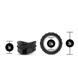 Stay Hard Beef Ball Stretcher - Black 3.8 cm Ball Stretcher Ring - Image 2