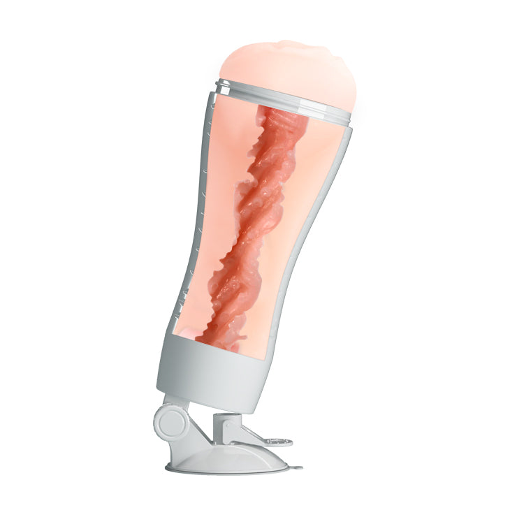 CRAZY BULL Flora Stroker - Flesh Squeezable Vagina Stroker