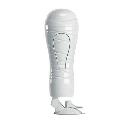 CRAZY BULL FLORA Vibrating Stroker - Flesh Vibrating Squeezeable