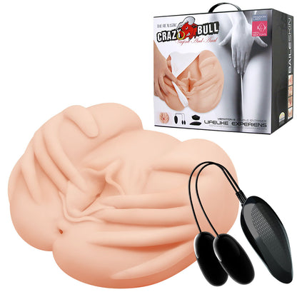 CRAZY BULL Vibrating Spread Torso - Flesh Vibrating Spread Torso