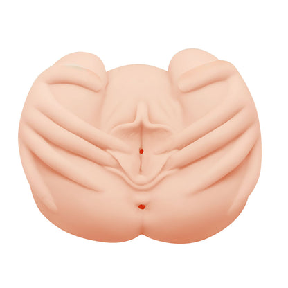 CRAZY BULL Vibrating Spread Torso - Flesh Vibrating Spread Torso