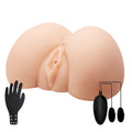 CRAZY BULL JUDY Vibrating Doggy Torso - Flesh Vibrating Doggy-Style Masturbator