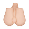 CRAZY BULL Vibrating Missionary Torso - Flesh Vibrating Missionary Torso Masturbator