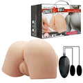 CRAZY BULL Vibrating Doggy Torso - Flesh Vibrating Doggy Style Torso Masturbator