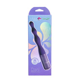 Maia DANI - Purple 17.8 cm USB Rechargeable Beaded Vibrator - Image 5