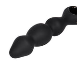 Maia HUDSON - Black 19 cm USB Rechargeable Anal Vibrator with Wireless Remote - Image 3