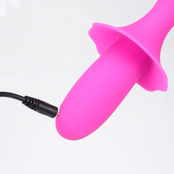Maia SIENNA - Pink - Pink 15.2 cm USB Rechargeable Fluttering Bullet