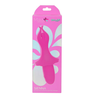 Maia SIENNA 15.2 cm USB Rechargeable Fluttering Bullet