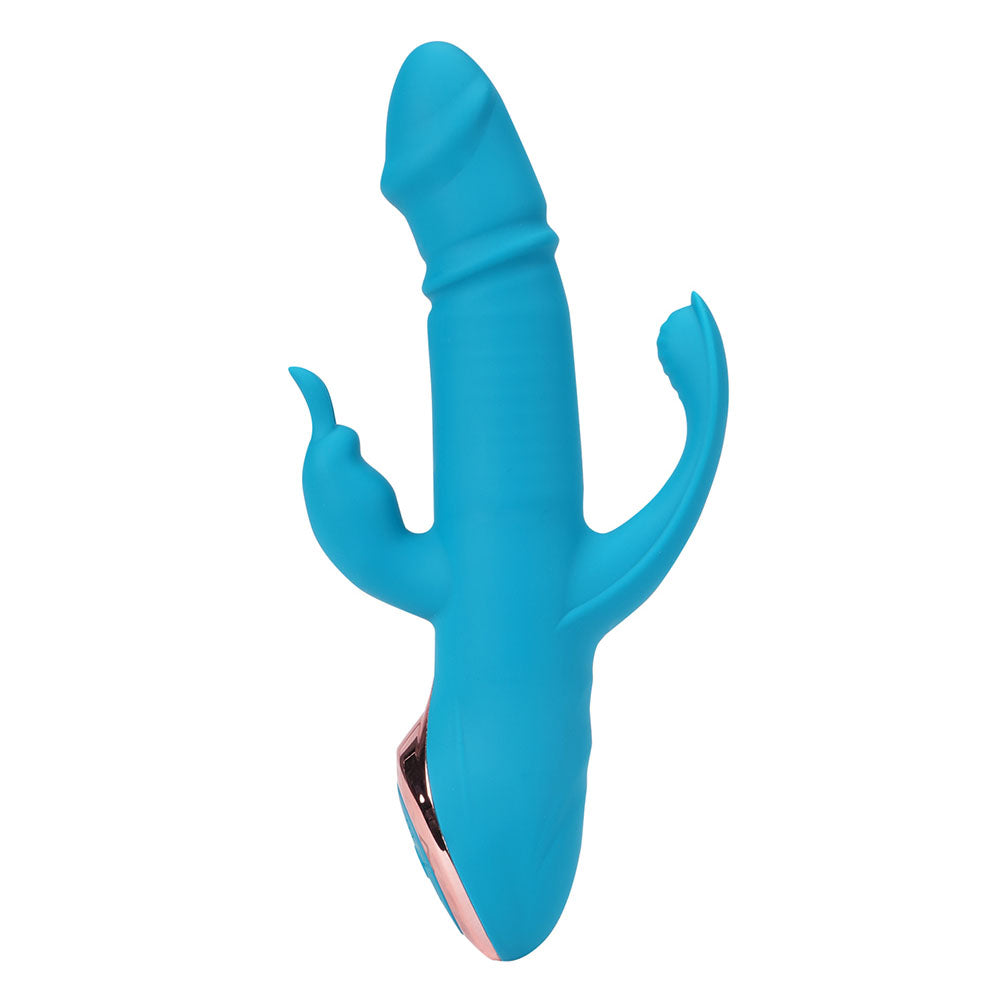 Maia KENNEDI - Blue 23.5 cm Triple Stimulating Vibrator