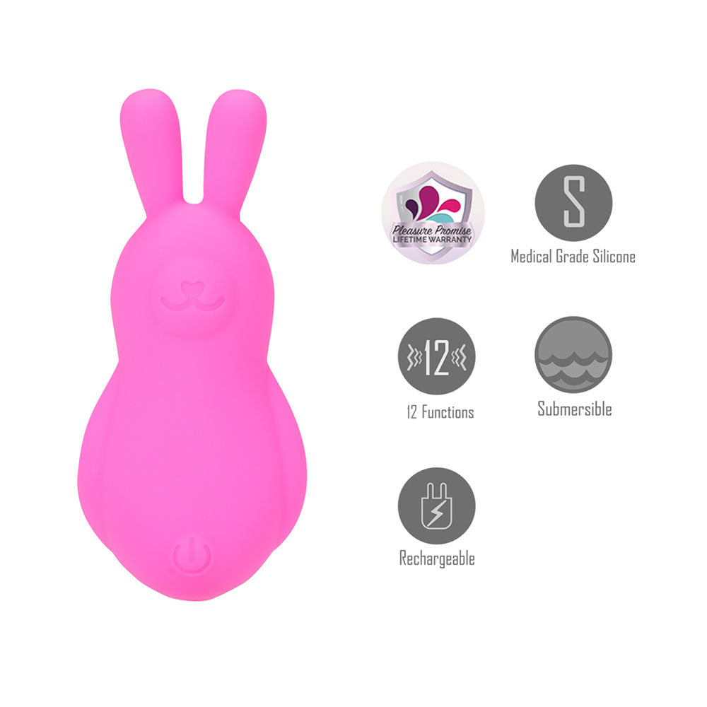 Maia BRI 9 cm USB Rechargeable Vibrating Bunny Bullet