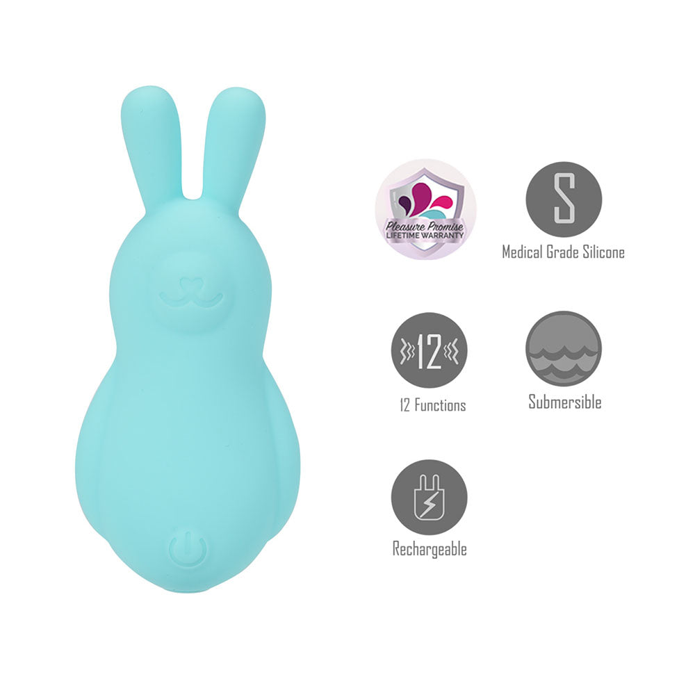 Maia BRI 9 cm USB Rechargeable Vibrating Bunny Bullet
