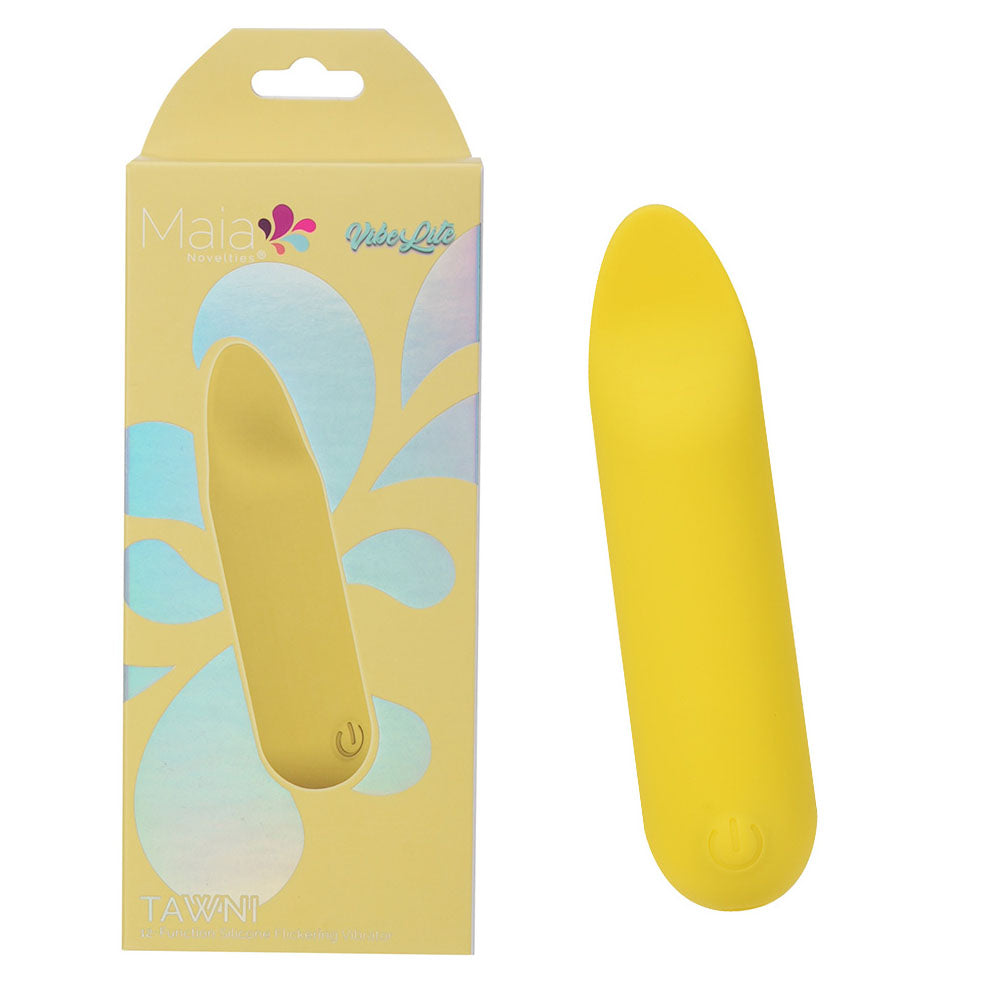 Maia TAWNI 9 cm USB Rechargeable Bullet with Flickering Tip