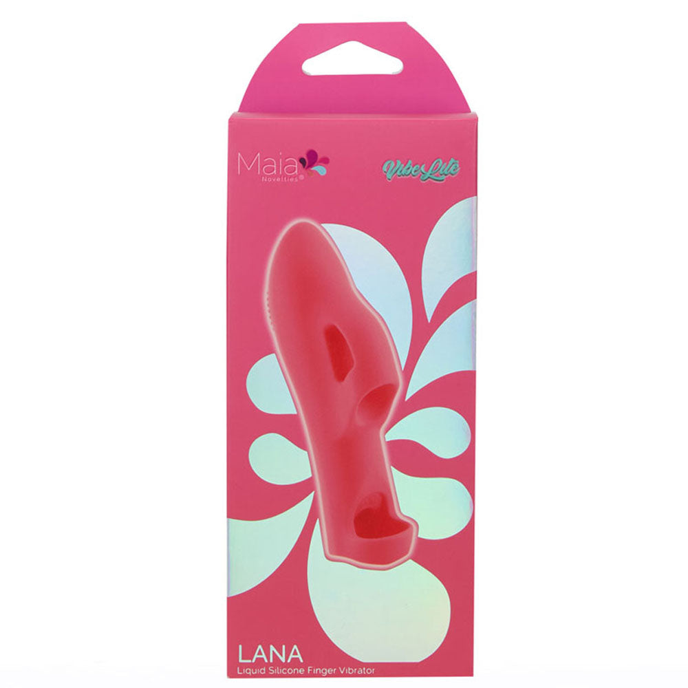 Maia LANA - Red USB Rechargeable Finger Stimulator