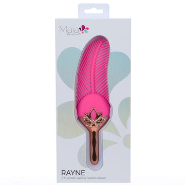 Maia RAYNE - Pink - Pink USB Rechargeable Feather-Like Vibrating Stimulator