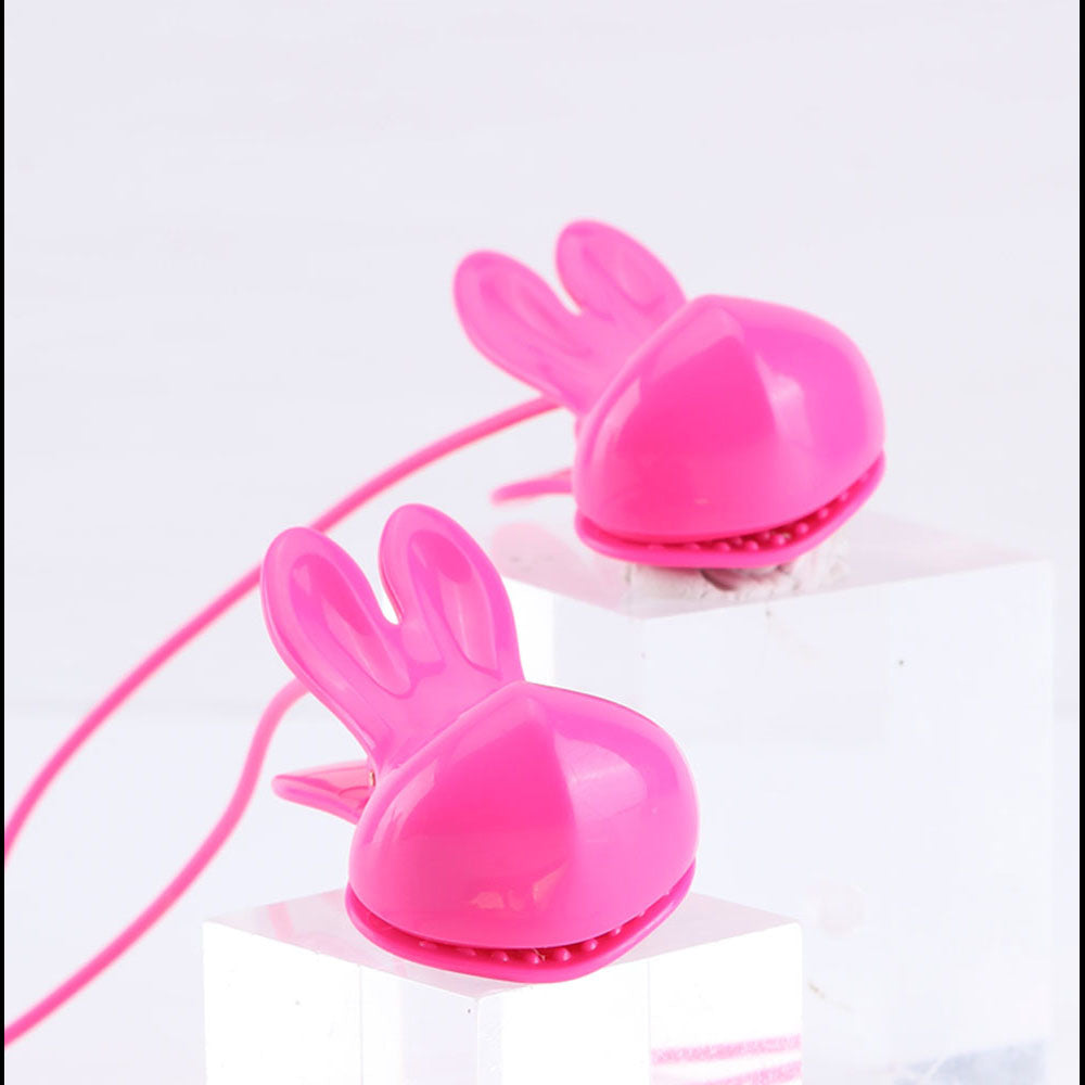 Maia MOLLI - Pink USB Rechargeable Vibrating Nipple Clamps & Necklace