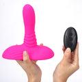 Maia ADIRA - Pink USB Rechargeable Thrusting Vibrator with Wireless Remote