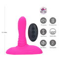 Maia ADIRA - Pink USB Rechargeable Thrusting Vibrator with Wireless Remote