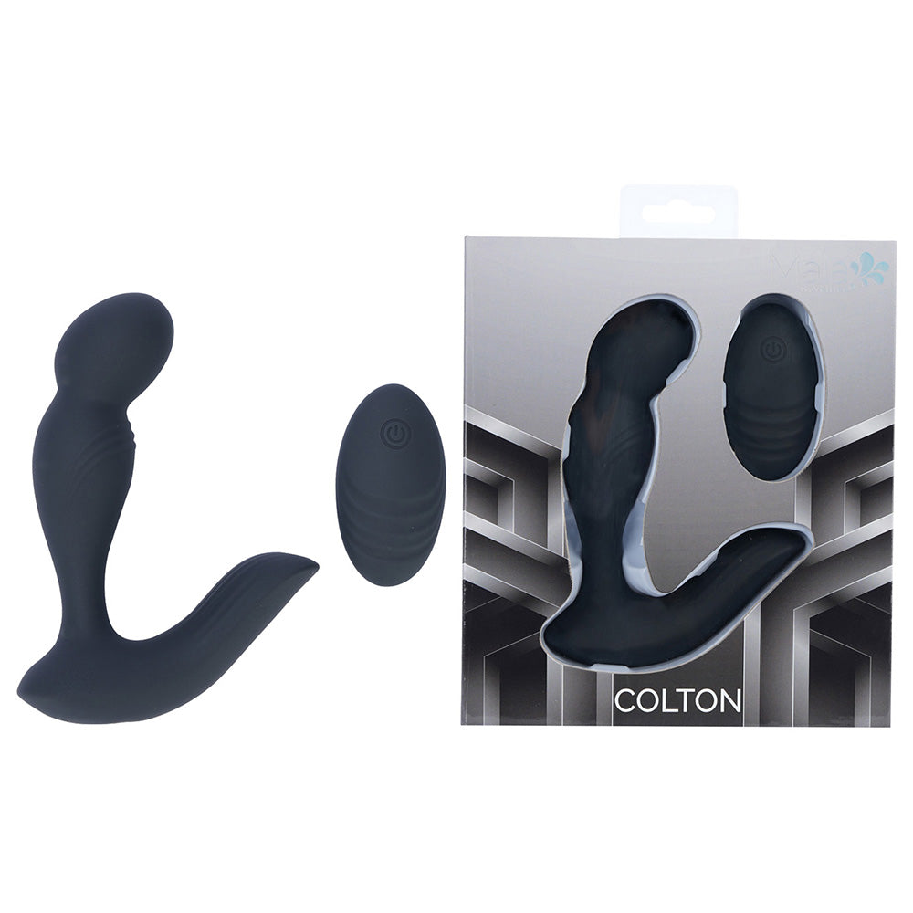 Maia COLTON - Black Vibrating Prostate Massager