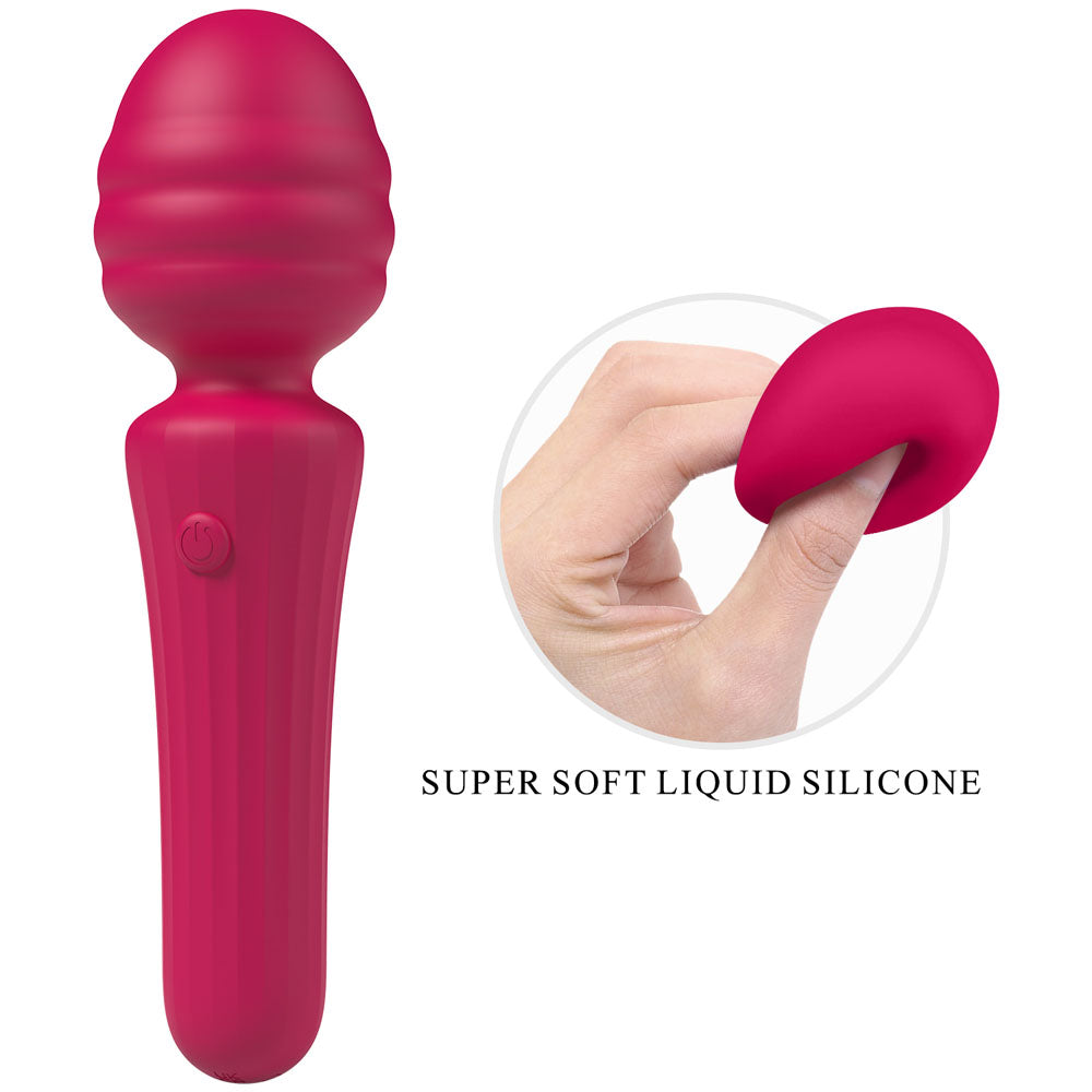 Party Up DUUNA - Pink 16.9 cm USB Rechargeable Massage Wand