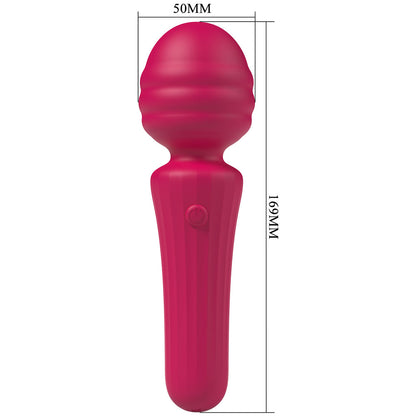 Party Up DUUNA - Pink 16.9 cm USB Rechargeable Massage Wand