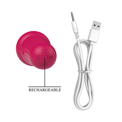 Party Up DUUNA - Pink 16.9 cm USB Rechargeable Massage Wand
