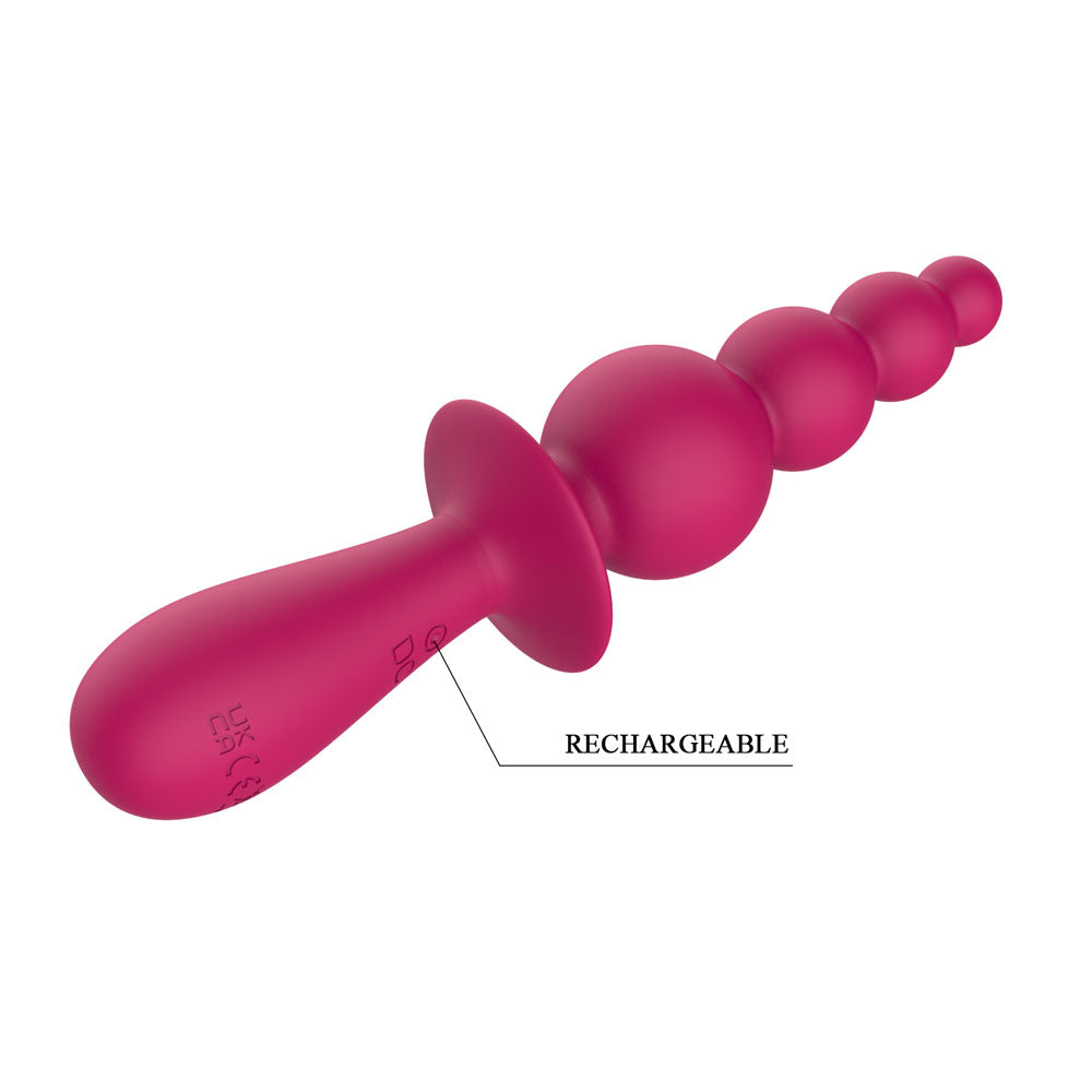 Party Up EVAJANE 17.1 cm USB Rechargeable Beaded Vibrator