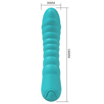 Party Up JAYLEI - Teal - Teal 14.6 cm USB Rechargeable Vibrator
