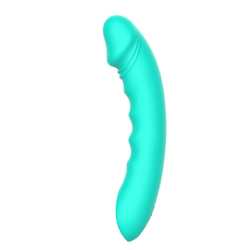 Party Up NIKI - Teal - Teal 15.4 cm USB Rechargeable Vibrator